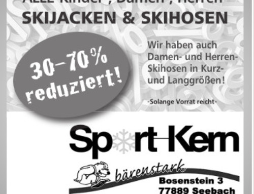 30-70% auf alle Skijacken & Skihosen jetzt bei Sport-Kern in 77889 Seebach! Kommt rauf die Preise gehen runter! #sportkern #sale #77889 #Seebach