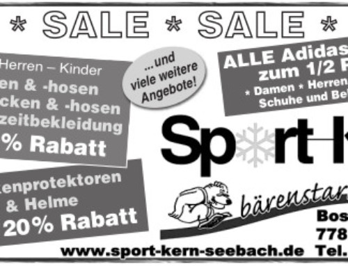 SALE! Kommt rauf die Preise gehen runter!! Stark reduzierte Winterware noch für kurze Zeit bei Sport-Kern in 77889 Seebach! #sportkern #winterschlussverkauf #satterabatte
