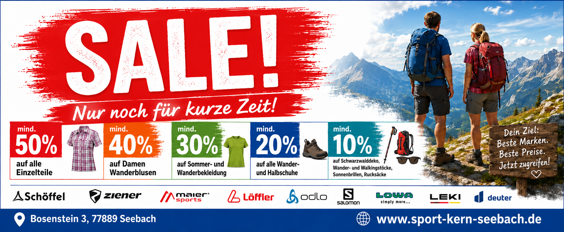 sommerschlussverkauf_raeumungsverkauf_sport_kern_seebach_lowa_schoeffel_leki_maier_deuter_salomon_scarpa